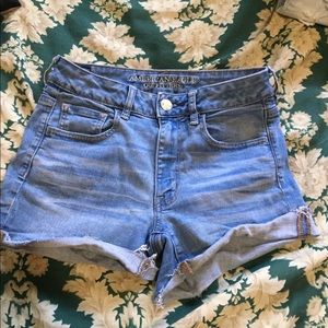 American eagle high rise shorts size 6
